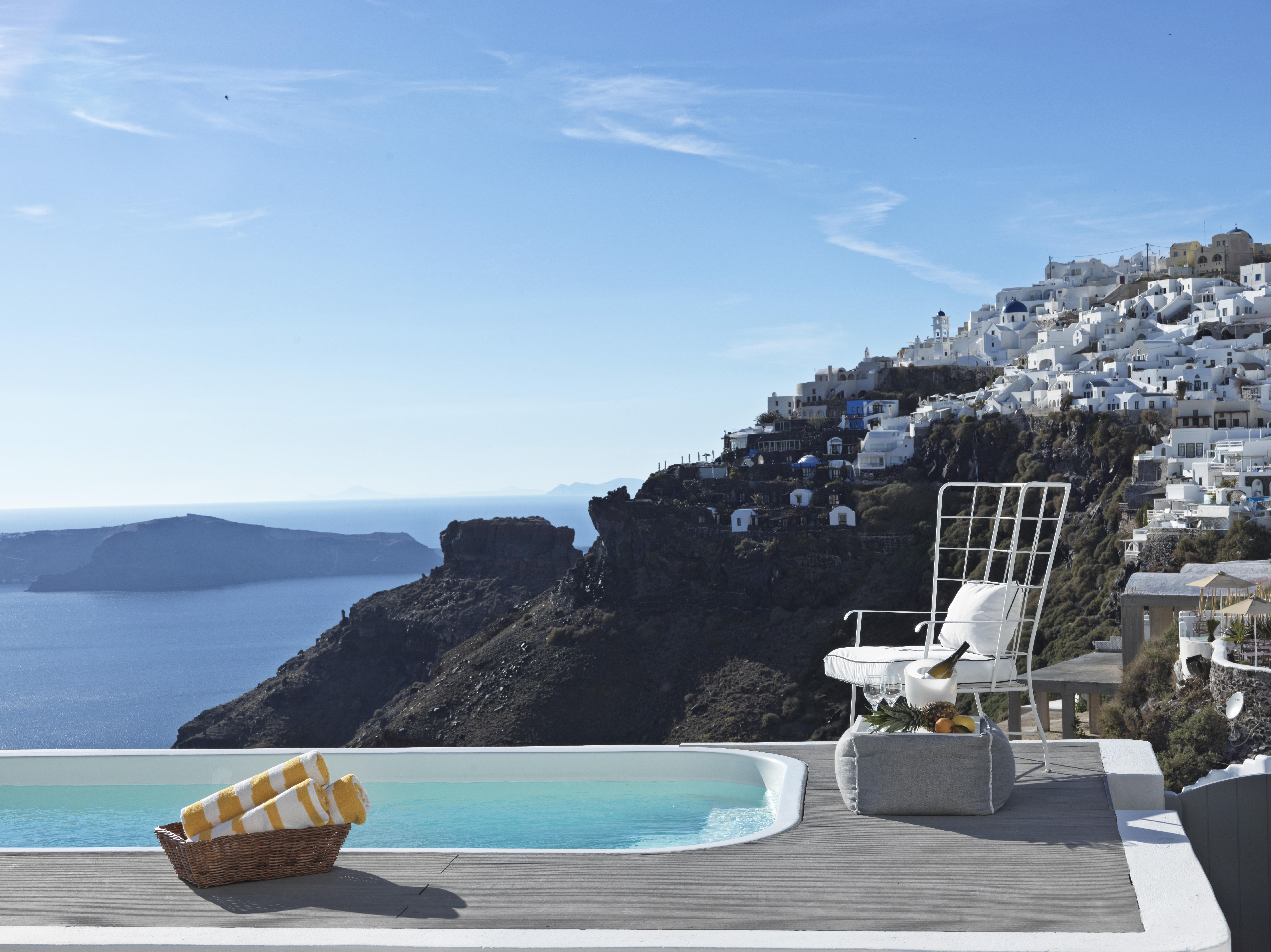 Katikies Chromata Santorini - The Leading Hotels Of The World Ημεροβίγλι Εξωτερικό φωτογραφία