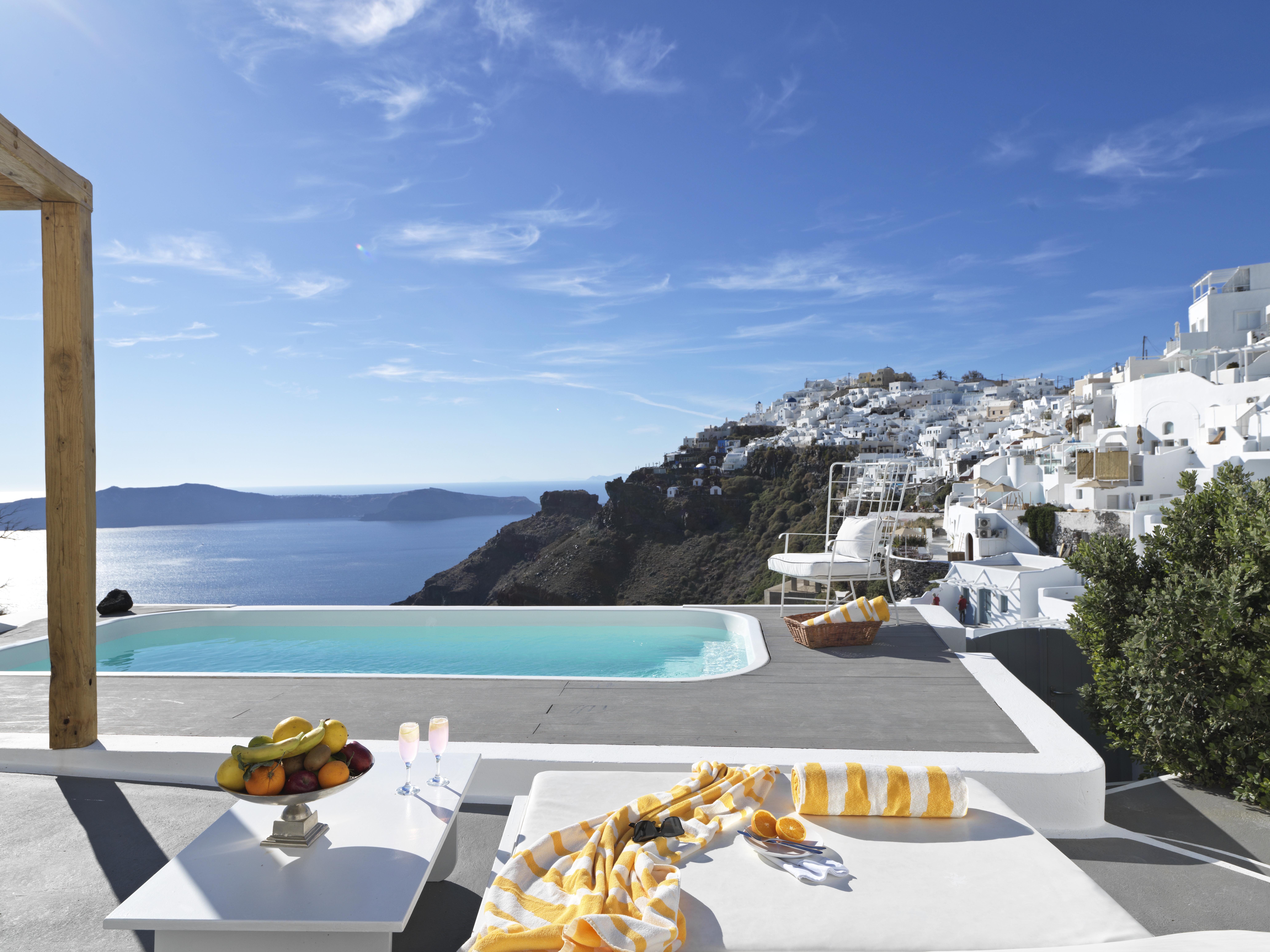 Katikies Chromata Santorini - The Leading Hotels Of The World Ημεροβίγλι Εξωτερικό φωτογραφία